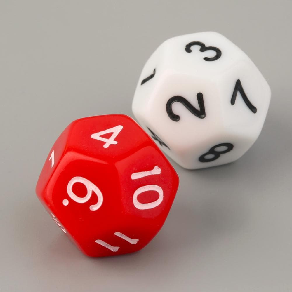 Multi-face dados rolha jogo de tabuleiro adereços coc correndo grupo dnd peneira colorida dados digitais 12 lados doze l