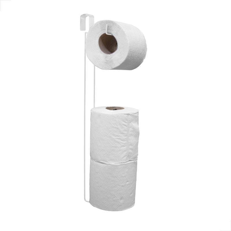 PORTA ROLO CAIXA ACOPLADA TRIPLO BRANCO