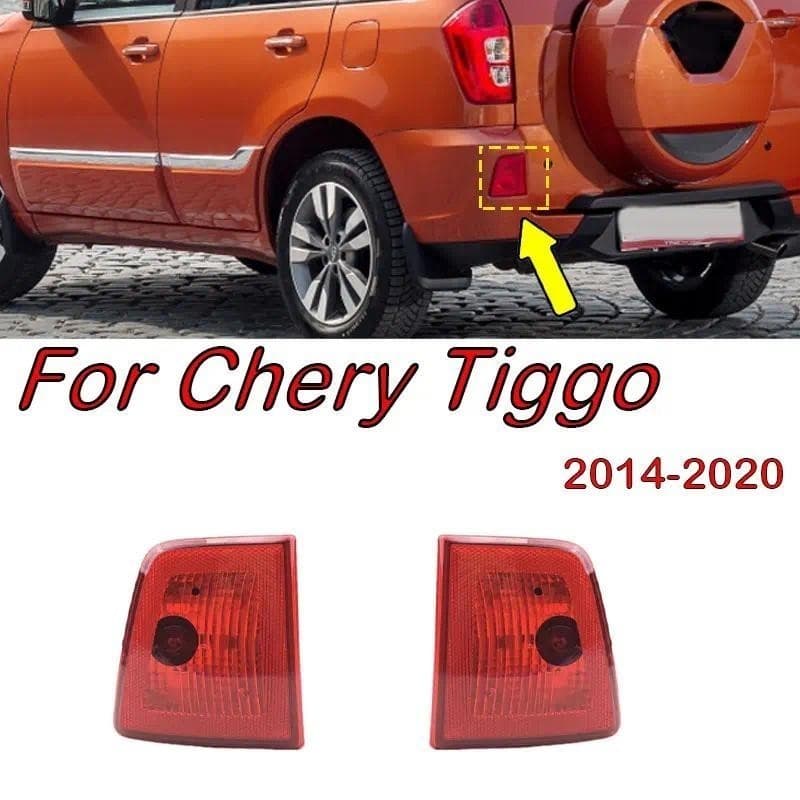 Para Chery Tiggo 3 2014 2015 2016 2017 2018 2019 2020 Acessórios Do Carro Amortecedor Traseiro Conjunto De Luz De Nevoei