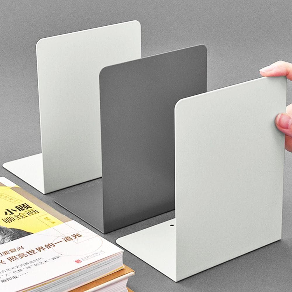 Suportes Para Livros Em Forma De L SD413UDC , Suporte De Metal Espesso Com Design Antiderrapante , Rack De Tamanho Grand