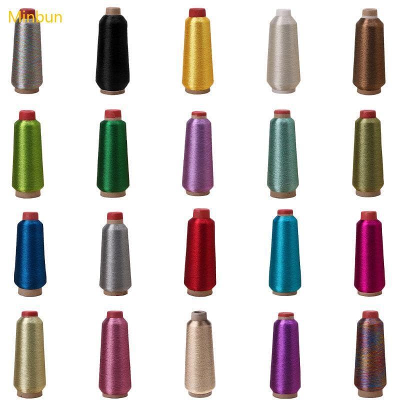 Minbun 1PC Máquina Costura Cone Threads Poliéster Overlocking Multiuso 20 Cores