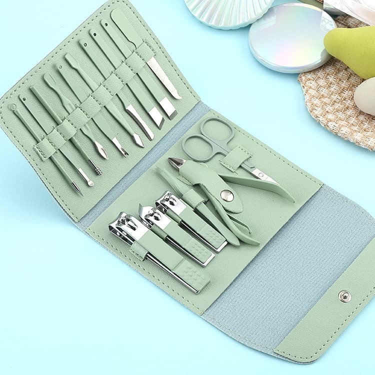 Conjunto completo de cortador de unhas estilo alemão bonito cortador de unhas senhoras casa cortador de unhas conjunto c