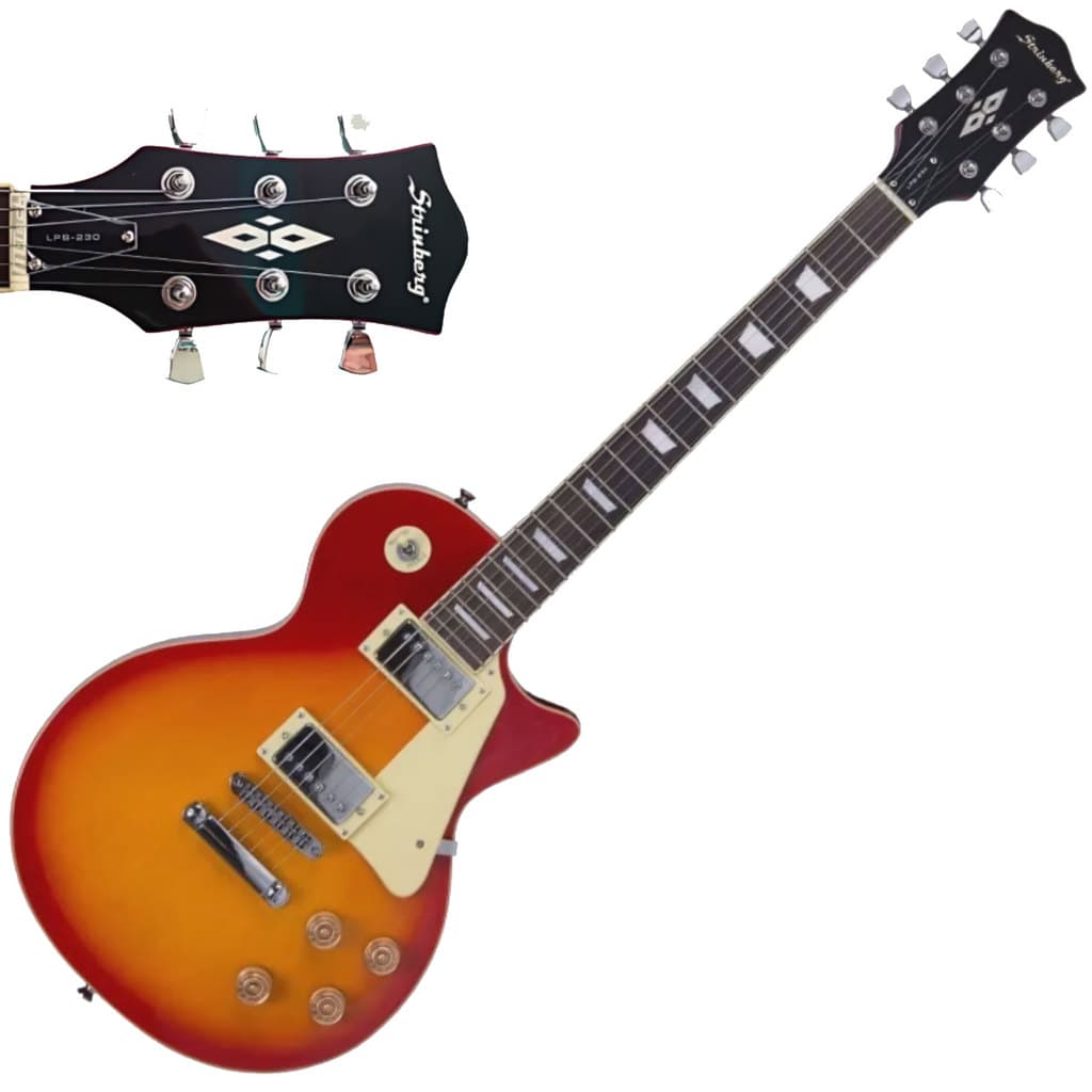 Guitarra Les Paul Strinberg Sps230 Cherry Sunburst Slash