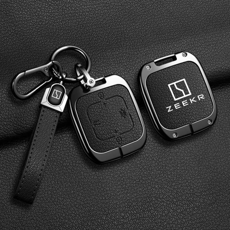 Capa Protetora para Chave de Carro TTWB para ZEEKR 7X 001 009 MIX X 2021 2022 2023, Suporte para Chaveiro Sem Chave A