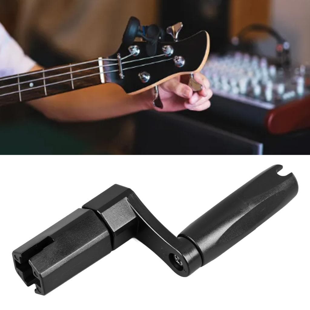 Enrolador de estacas de corda de guitarra Trocador multifuncional Ferramenta ergonômica de troca rápida com design