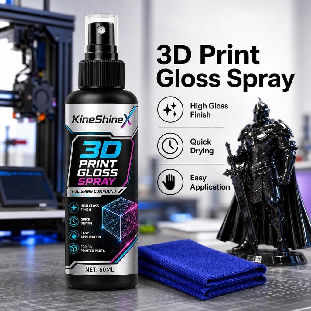 Spray Brilhante De Impressão 3D 60ml Selante De Miniaturas De Secagem Rápida Para Amadores Designers Profissionais Ofici