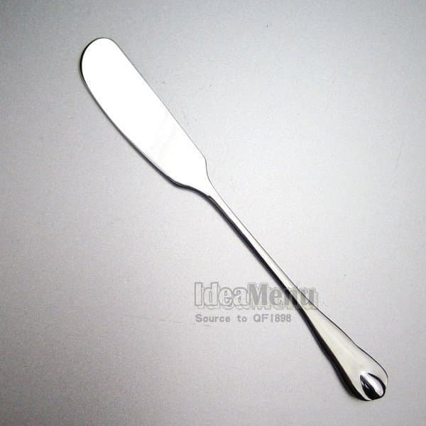 Faca de manteiga em aço inoxidável, faca de manteiga, utensílios de mesa ocidentais, faca de pão, geléia, graxa, queijo,