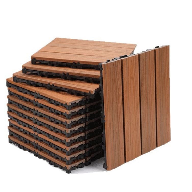 Deck Modular de Plástico 30x30cm – Kit 11 Peças 1m² Antiderrapante