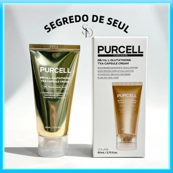 PURCELL 8B/mL L-Glutathione TXA Capsule Cream, 80mL