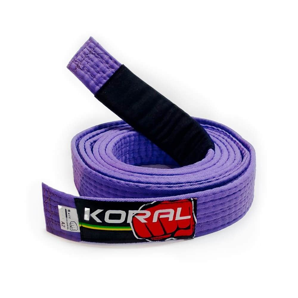 Faixa Jiu-Jitsu Roxa Adulto Koral