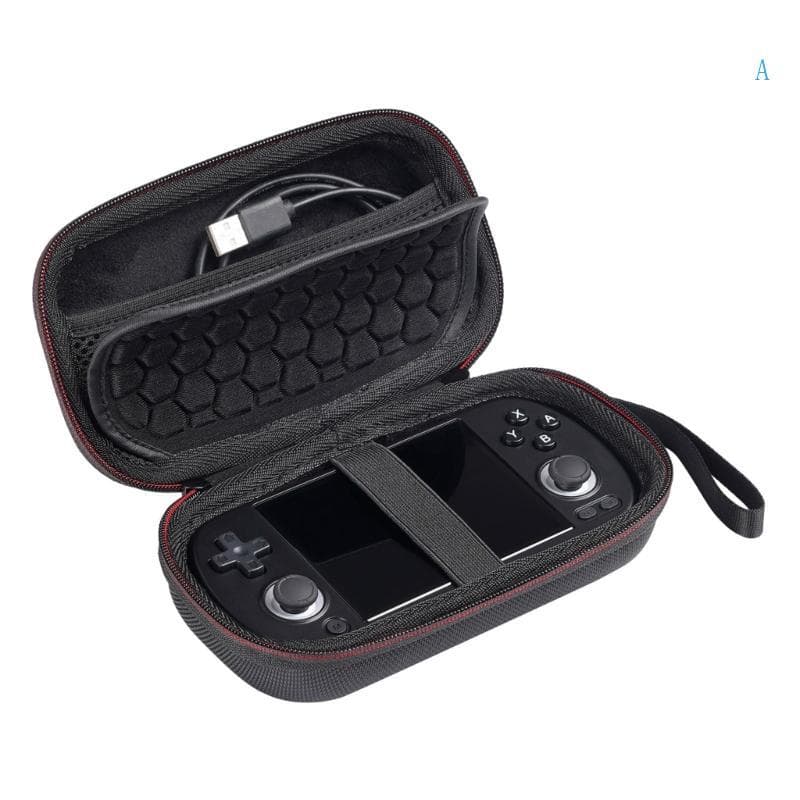 Uma Caixa De Armazenamento De Maleta De Transporte Com Bolso Para Bolsa Console Portátil RG40XX H