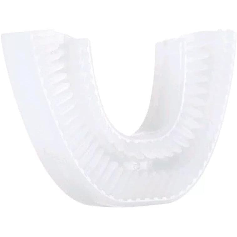 Escova Escandinava360 ° Escova de Dentes Elétrica em Forma de U para Limpeza Oral (1 Cabeça de Escova Substituível) FGVX