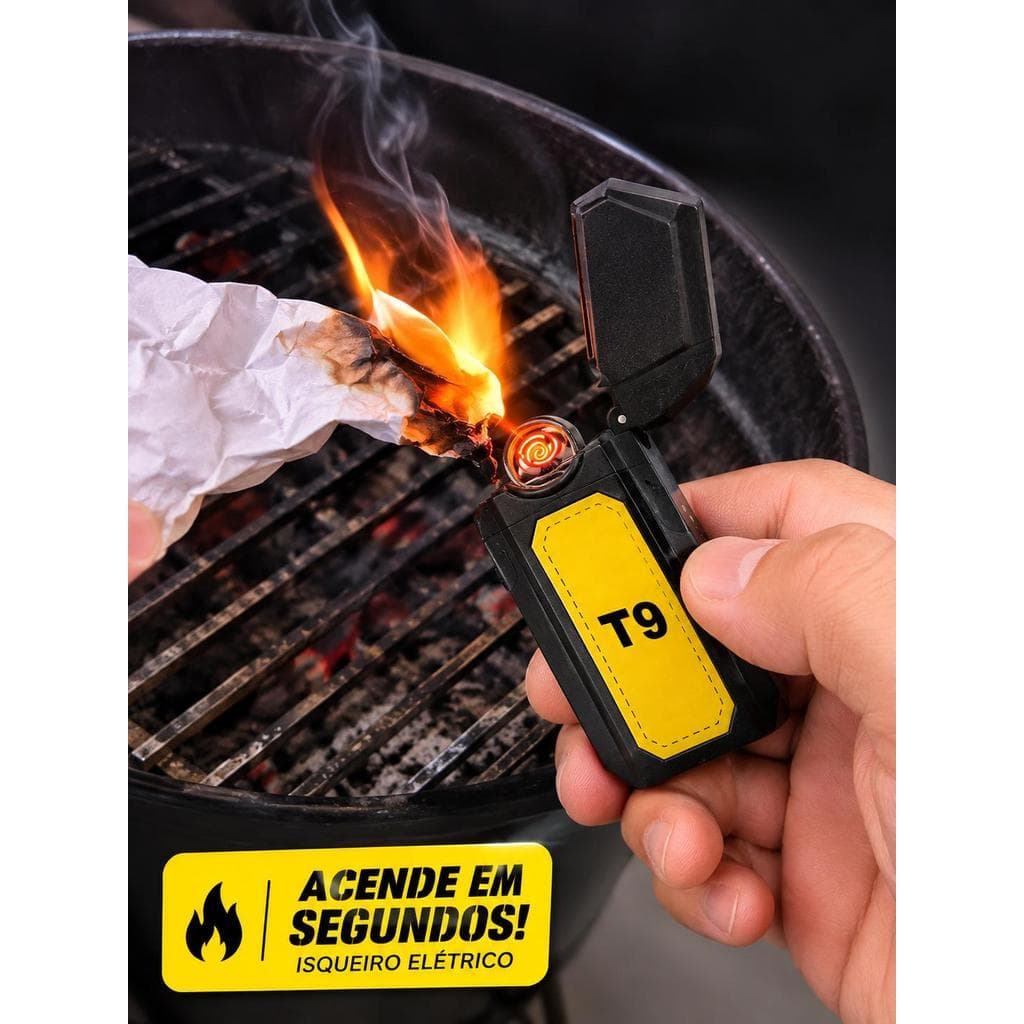 ISQUEIRO MULTIFUNCIONAL RECARREGAVEL USB