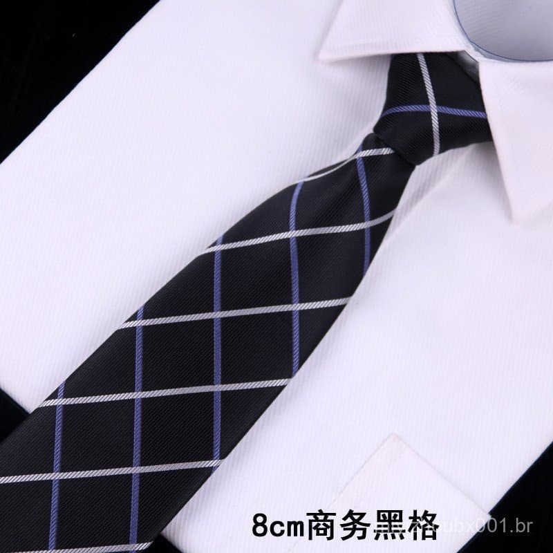 Camisa com gravata xadrez estilo japonês para mulheres, gravata para uniforme JK, gravata de estudante, gravata que comb