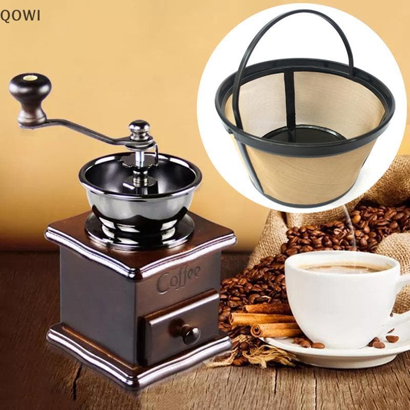 qo Suporte De Filtro Para Cafeteira Reutilizável , Cesta De Malha Gotejadora , Utensílios De Cozinha , Ferramentas br