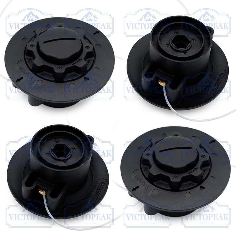 Cabeça De Aparador Universal De 4 Unidades M8x1.25 Cortador De Grama De Fácil Instalação