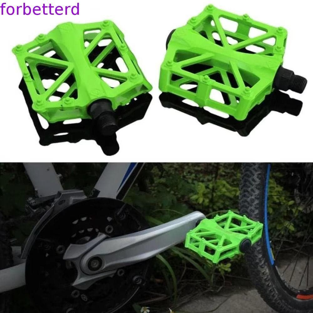 1 Par De Pedais De Bicicleta , Mountain Bike Antiderrapantes Ultraleves , Plataforma De Pedal De Ciclismo Plana De Bola