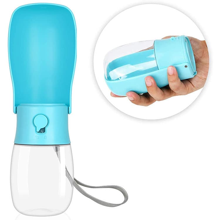 Copo de água dobrável para animais de estimação, suprimentos para cães e gatos, garrafa de água portátil, copo de água d