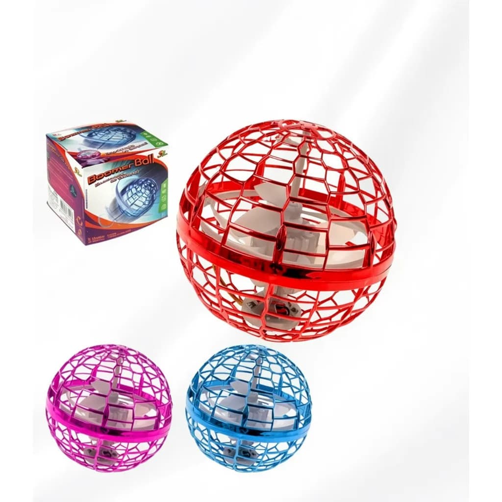 Boomer Ball Drone Com Sensor Brinquedo Voador Infantil Led