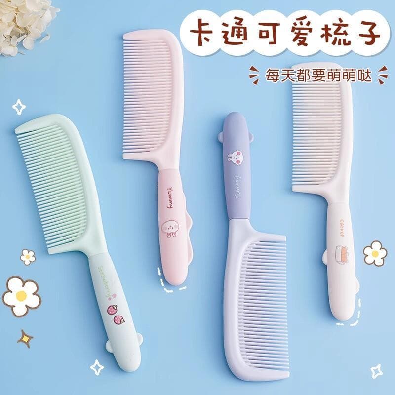 Pente japonês crianças meninas não machuca o cabelo bonito de alto valor pente de cabelo portátil senhoras cabelo longo
