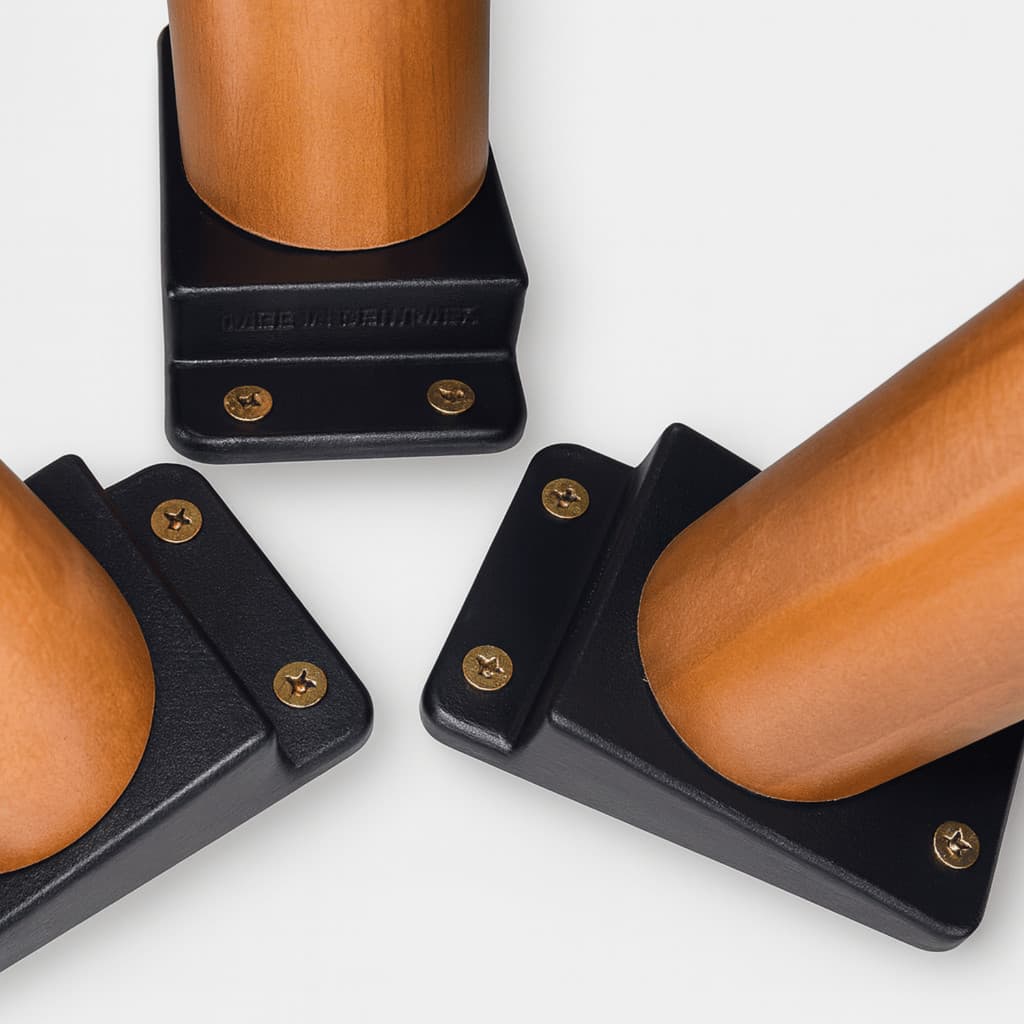Kit Suporte Chapinha Mesa Mesinha Canto Palito C/Parafuso Para Fixar Fixação Tampo Mesinhas Resistent