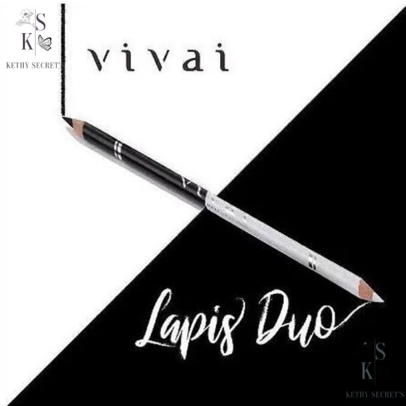 Lápis de Olho 2 em 1 C/Apontador- Vivai
