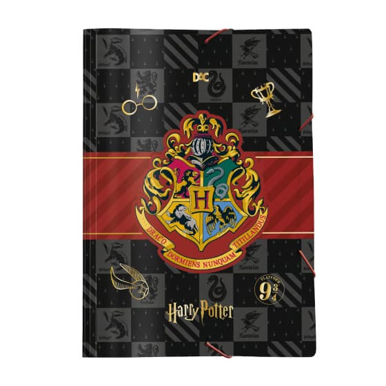 Pasta Aba Elástica Harry Potter Dac para Documentos e Organização