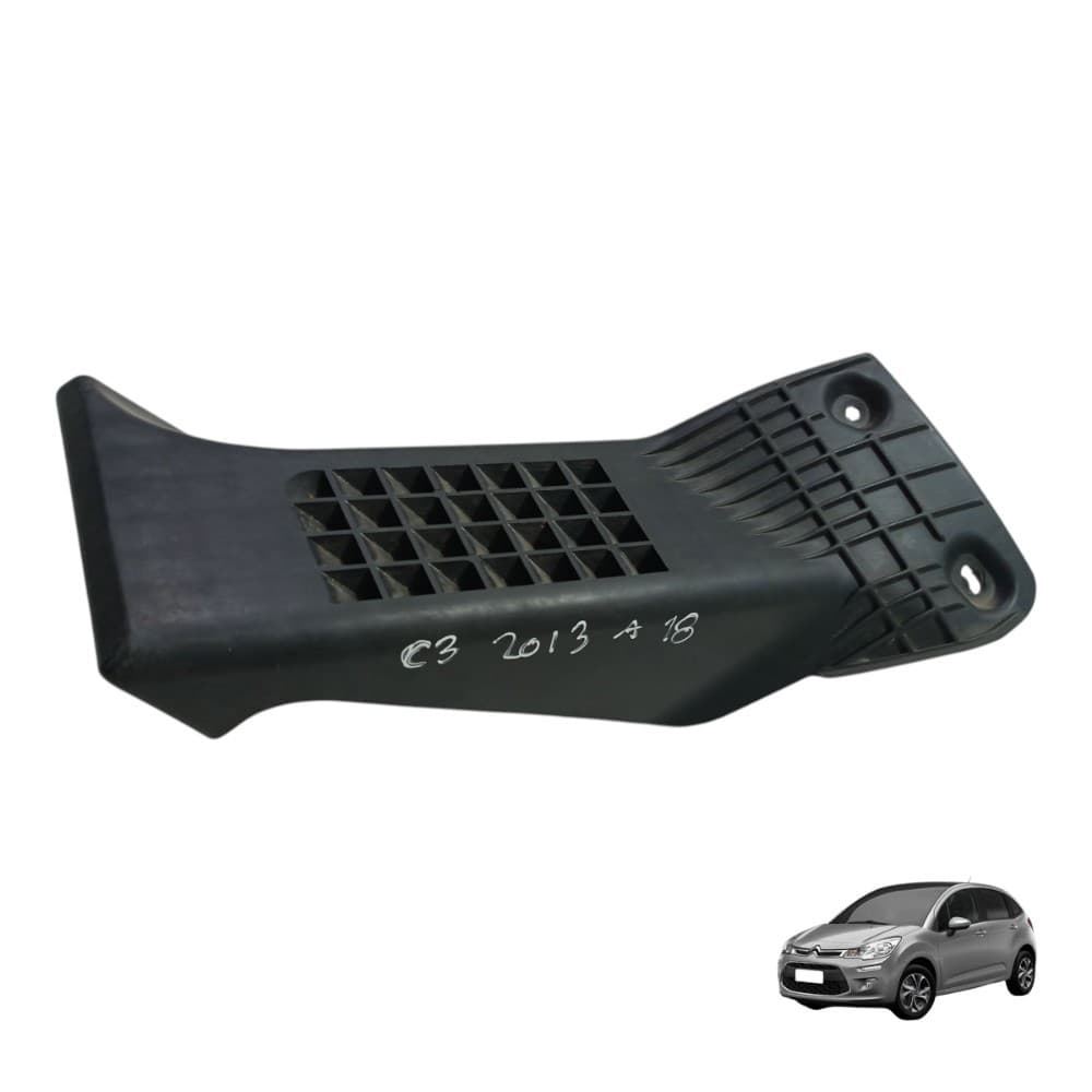 Suporte Apoio Descanso Pe Citroen C3 2013 2014 2015 2016 Preto