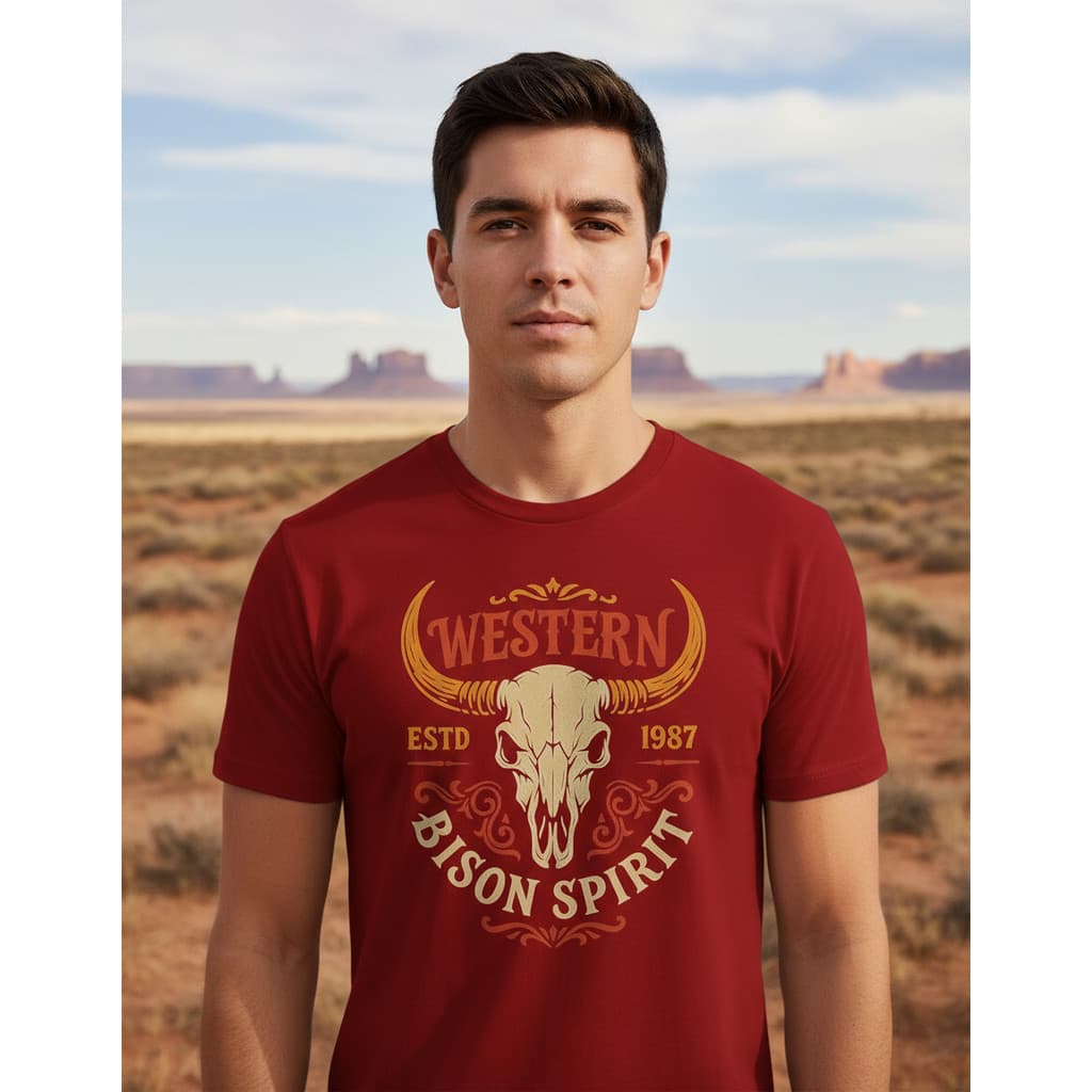 Camiseta Masculina Streetwear Camisa Algodão Slim Texas West