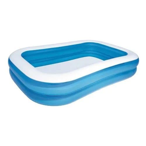 Piscina Inflavel Retangular Grande 778 Litros Resistente Facil Montagem Lazer Familia