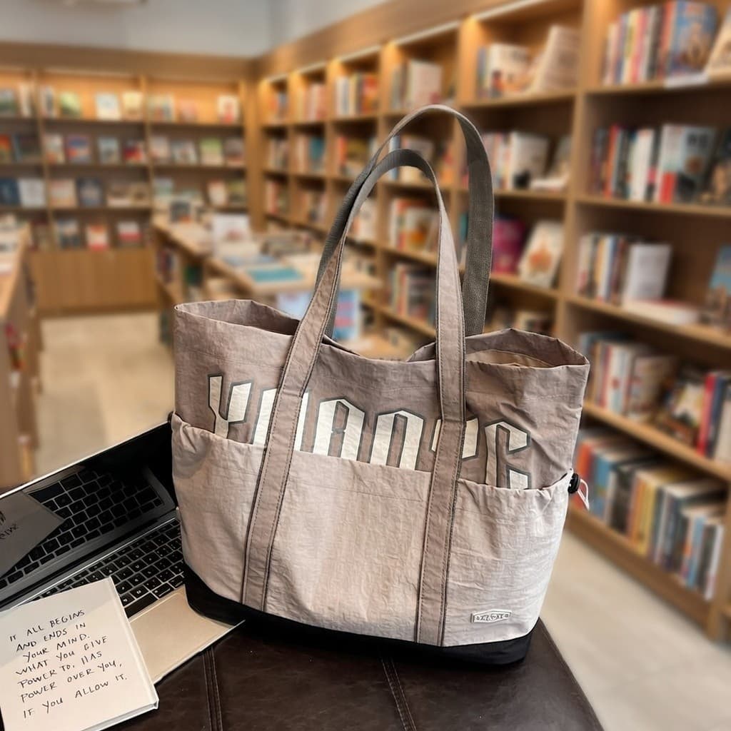Ins Street Wear bolsa de ombro de grande capacidade estilo preguiçoso cor combinando sacola feminina 2026 primavera verã