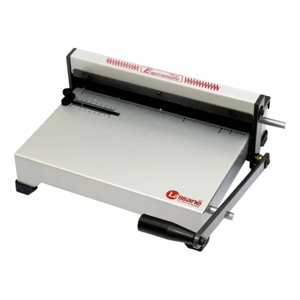 Encadernadora Espiral Lassane Espiramatic Oficio Manual A4/Ofício 15 folhas