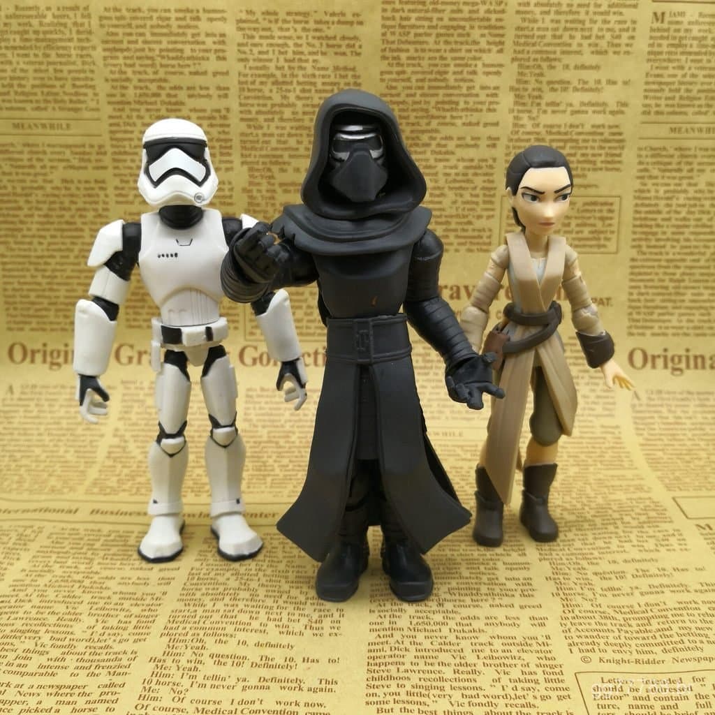 Figuras Soltas Populares de Star Wars, Boneco de Ação do Stormtrooper Imperial, Brinquedo Decorativo 7VZQ