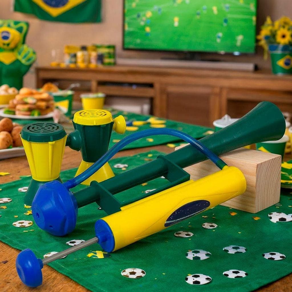 Corneta de pressão para Jogos Copa Brasil Torcer Festa