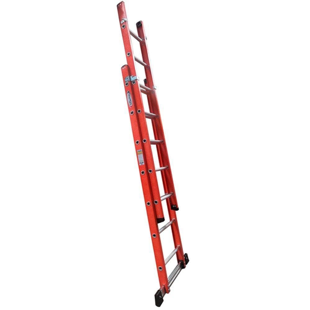 Escada Tesoura Extensiva 2,20x3,80m Suporta Até 120kg - WBertolo