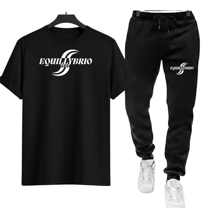 Conjunto Camiseta e Calça Equillybrio Vest Qualidade Conforto