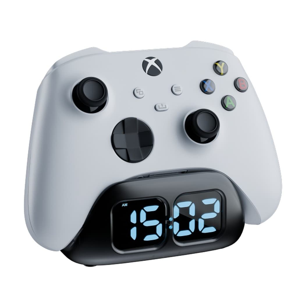 Base Carregadora para Controle Xbox Series S X com Relógio Alarme Bateria 1100mAh USB Tipo C Knup KP-LC10