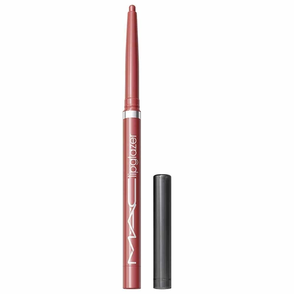 MACCoetics Lip Glaze Shimmer Lip Liner - Cor Velvet Teddy (Bege Escuro). 0,008 onças/0,25 gramas cor original