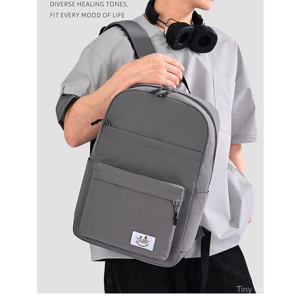 Mochila casual, simples e durável, mochila de viagem, para computador para homens e mulheres, mochila para estud