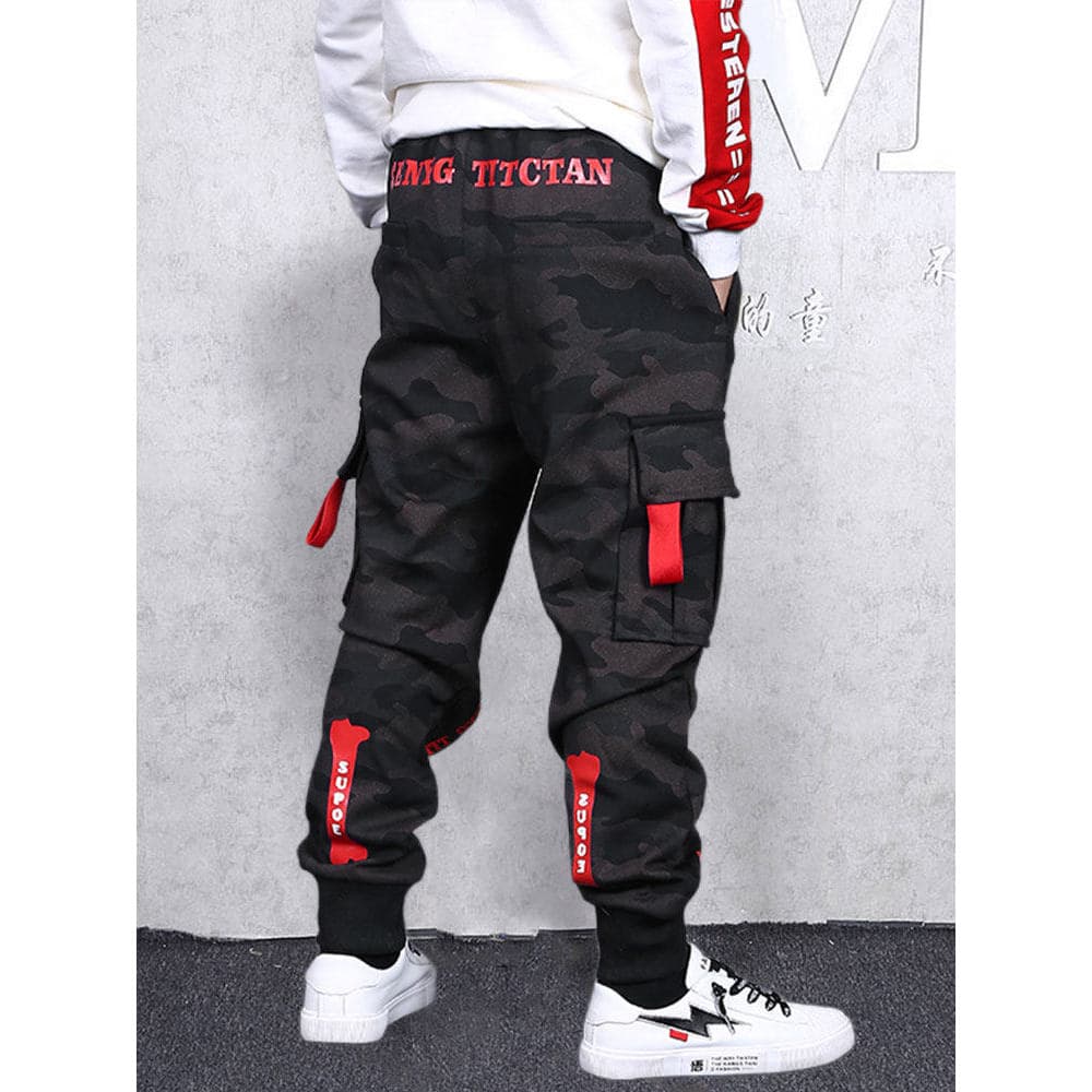 Roupas de outono masculinas grandes 2026 novo estilo calças de roupas infantis primavera meninos bonitos roupas da moda