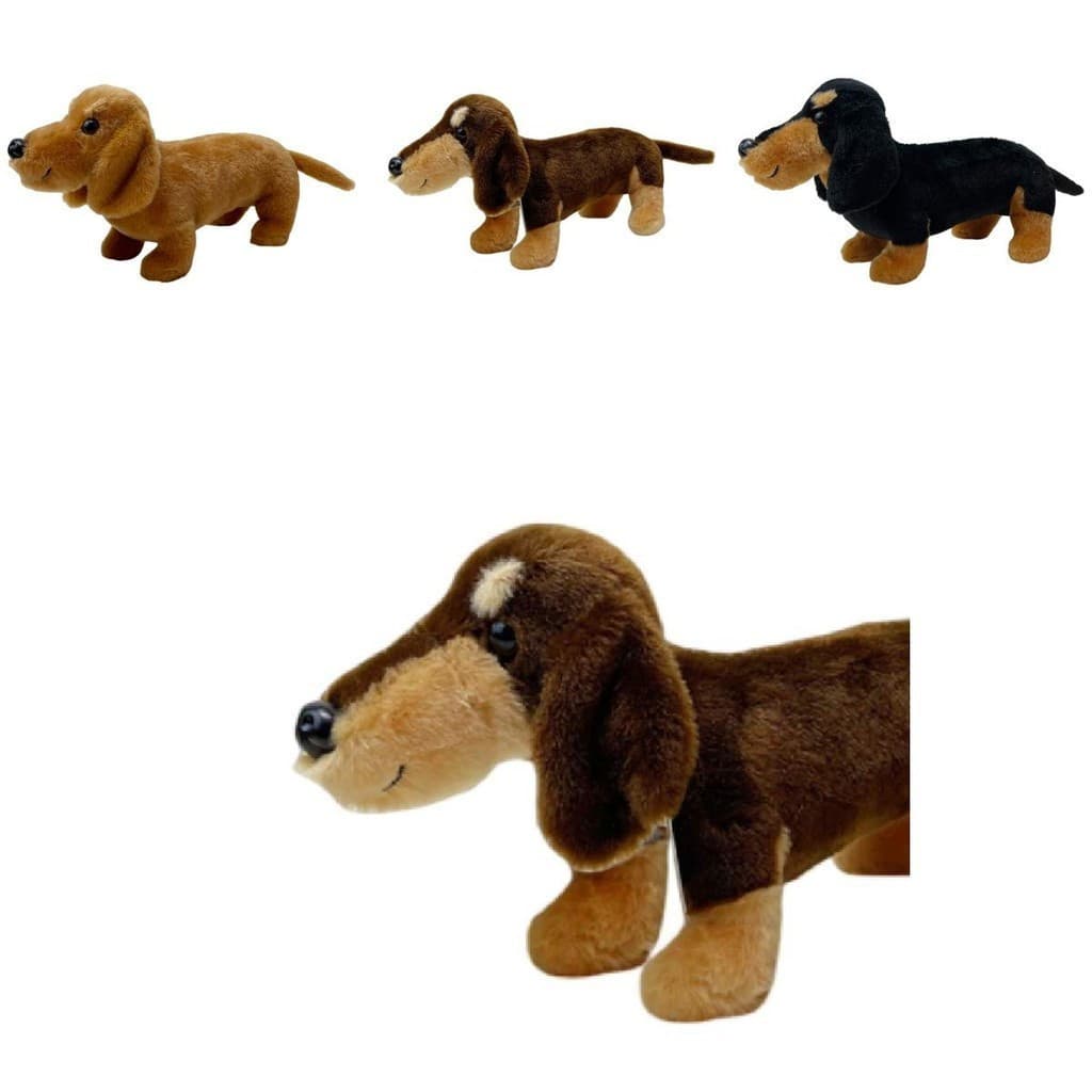 Cachorro Salsicha Plushie Ótimo Para Brincar E Fins Decorativos ! Personagens)