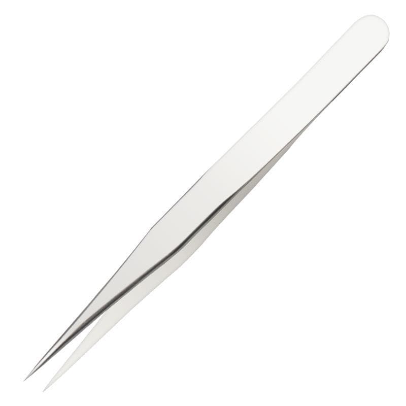 Pinça de cotovelo reto de aço inoxidável grosso, máquina de costura, ferramenta de clipe de costura, pinça de rosqueamen