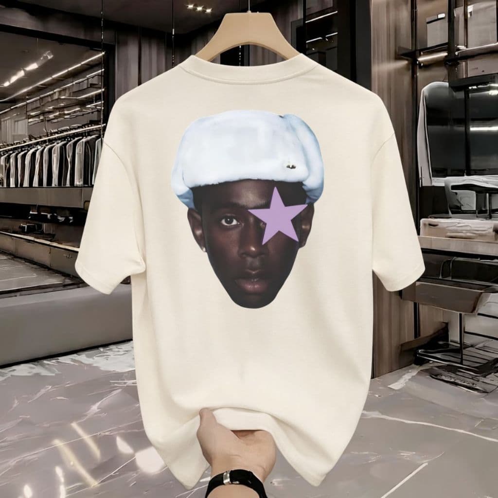 Camiseta 100% Algodão Tyler The Creator Rapper Estrela Streetwear Promoção