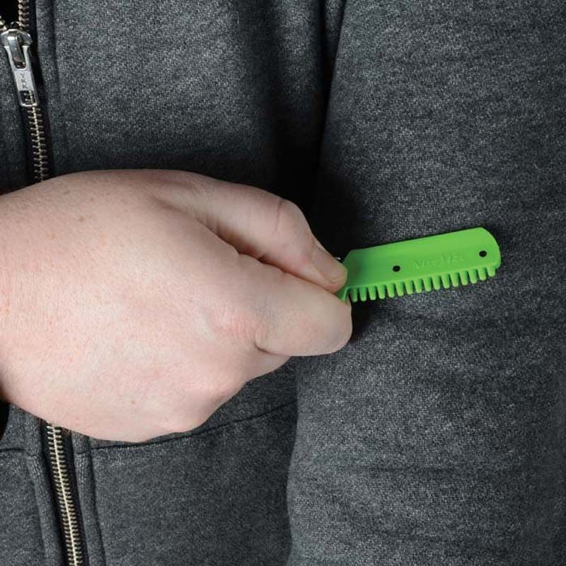 American NiteIze Nai Ai Pente portátil para remoção de pelos de animais de estimação Roupas Limpeza multifuncional Limpa