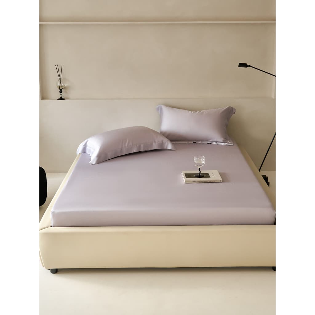 Verão fresco sentimento classe A 100S Ultra-fino Dan Lenzing Tencel único produto folha de cama colchão capa protetora c