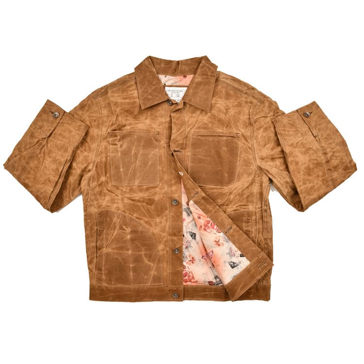 Ao ar livre na moda lona topo americano Retro Casual jaqueta de cera óleo masculino cara resistente à prova dwaterproof