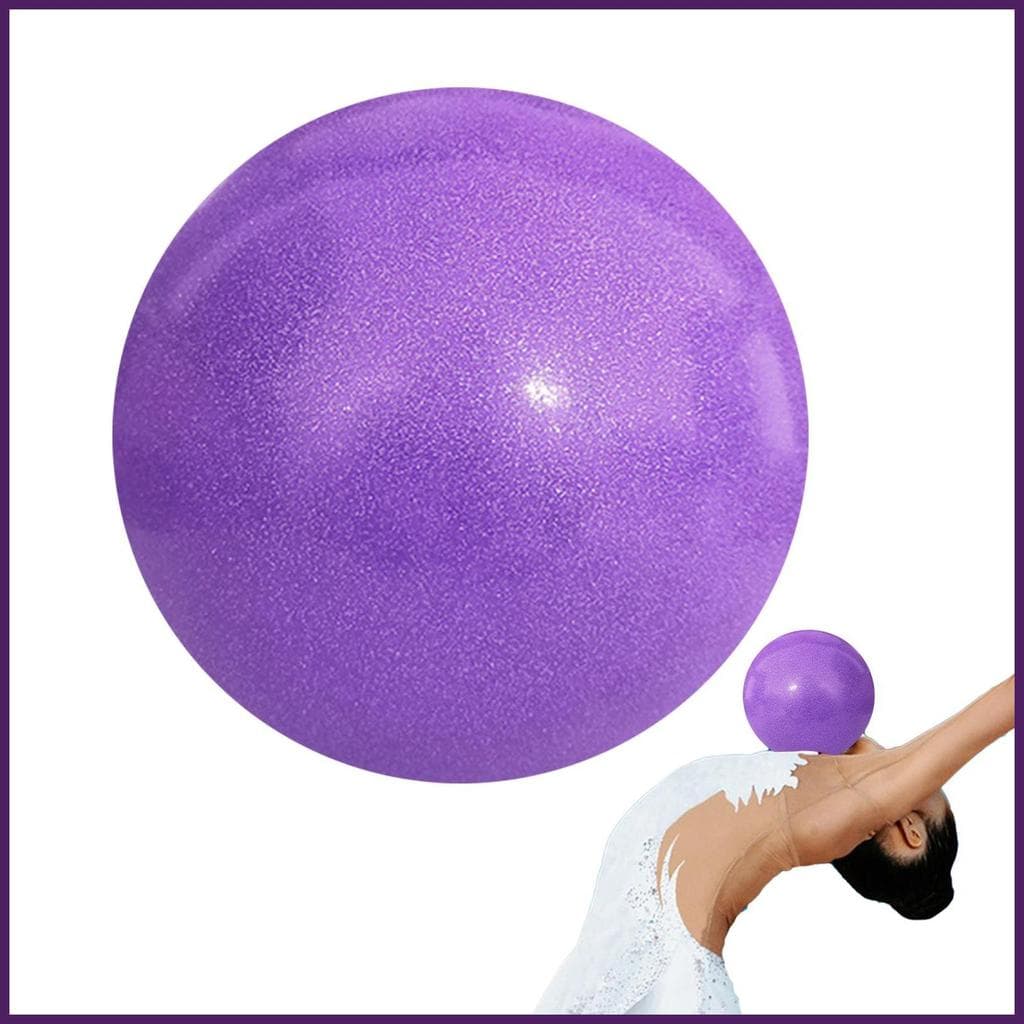 Bola De Yoga 15cm Treinamento De Dança Fitness Equilíbrio Equipamentos Treinador Pilates Acessórios Glitter dyrfbr