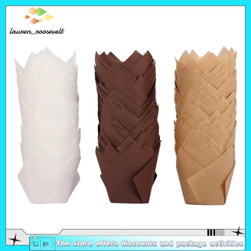 300 Pçs Copos De Muffin Cozimento Papel Cupcake Para Festa De Casamento Aniversário À Prova De Óleo Cupcakes Forro Bolo