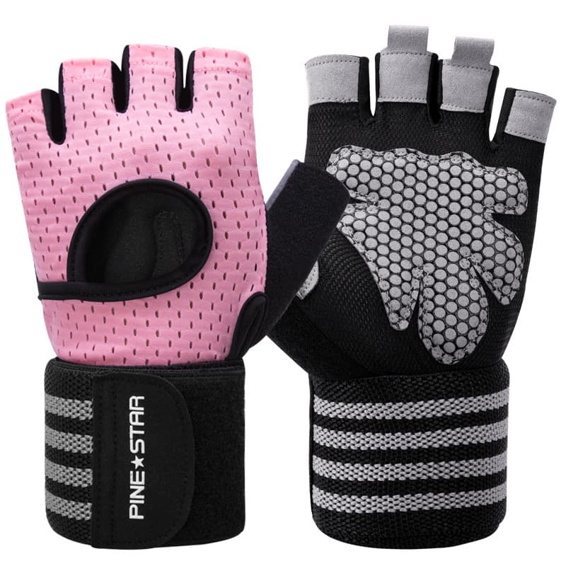 Luvas de Fitness equipamentos femininos treinamento tridimensional leve proteção de pulso antiderrapante anti-Cocooning