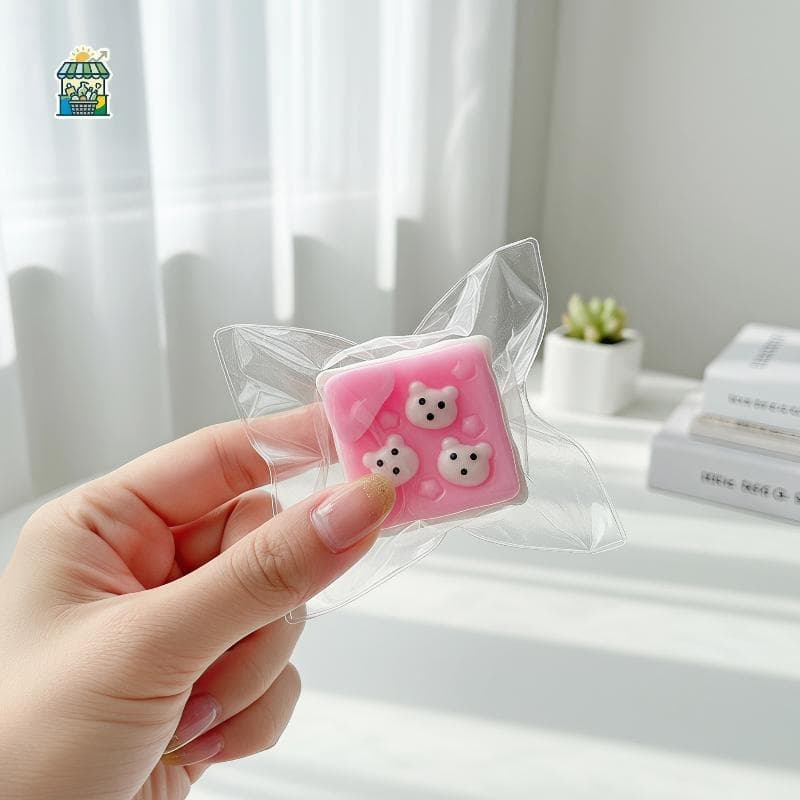 Brinquedo Mole De Biscoito De Recuperação Lenta , Não Tóxico , Sem BPA , Ultra Macio , De Apertar , Alívio Do Estresse S